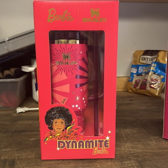 Barbie Stanley the flow state quencher H2 .0 Tumblr 40 ounce - Picture 6 of 6